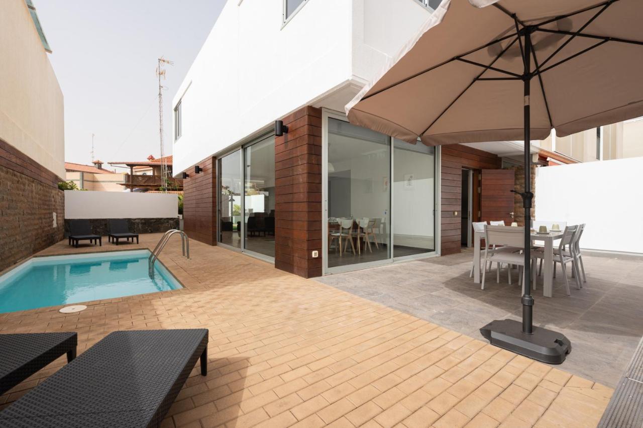Modern 2Br House - Private Pool - Parking Villa San Bartolomé Exteriör bild